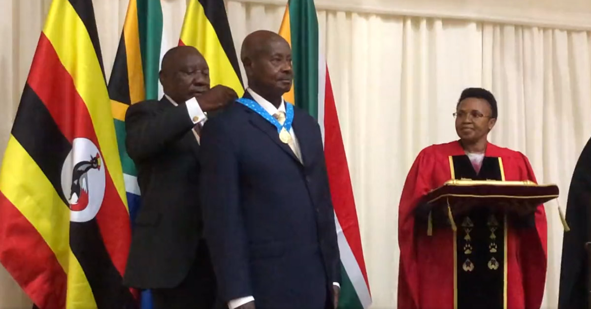 Uganda: Ramaphosa welcomes Museveni despite new anti-LGBTIQ+ bill - MambaOnline - LGBTQ South Africa online
