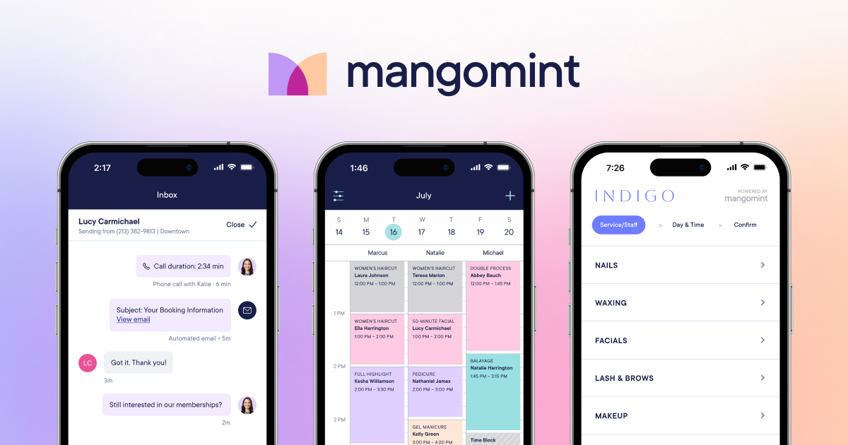 Mangomint | Salon & Spa Software | Booking & Management