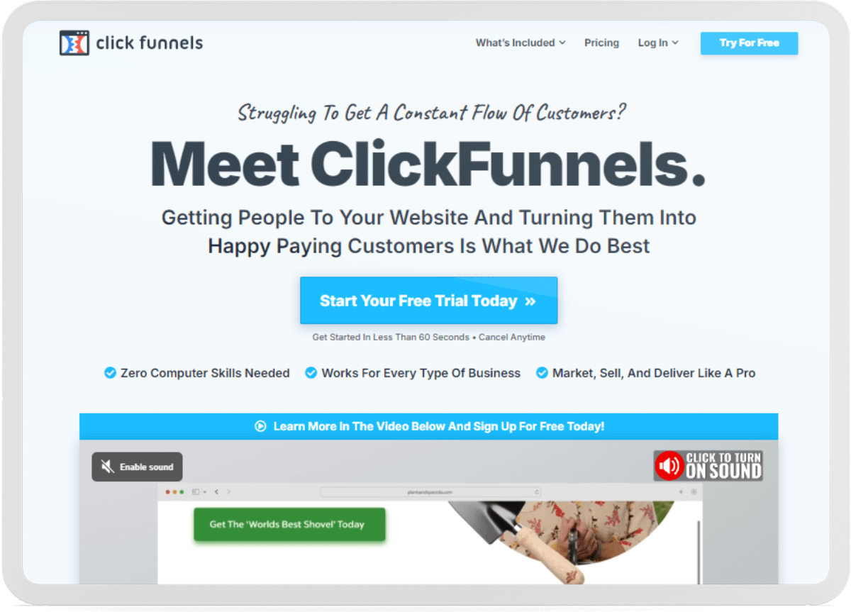 What Is ClickFunnels?