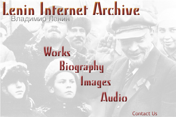 Lenin Internet Archive