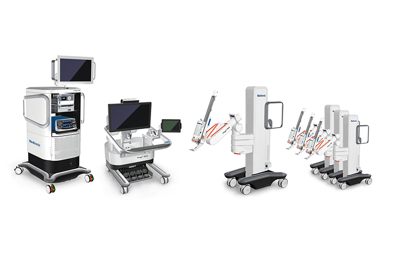 Medtronic finally unveils its new robot-assisted surgery system - MassDevice