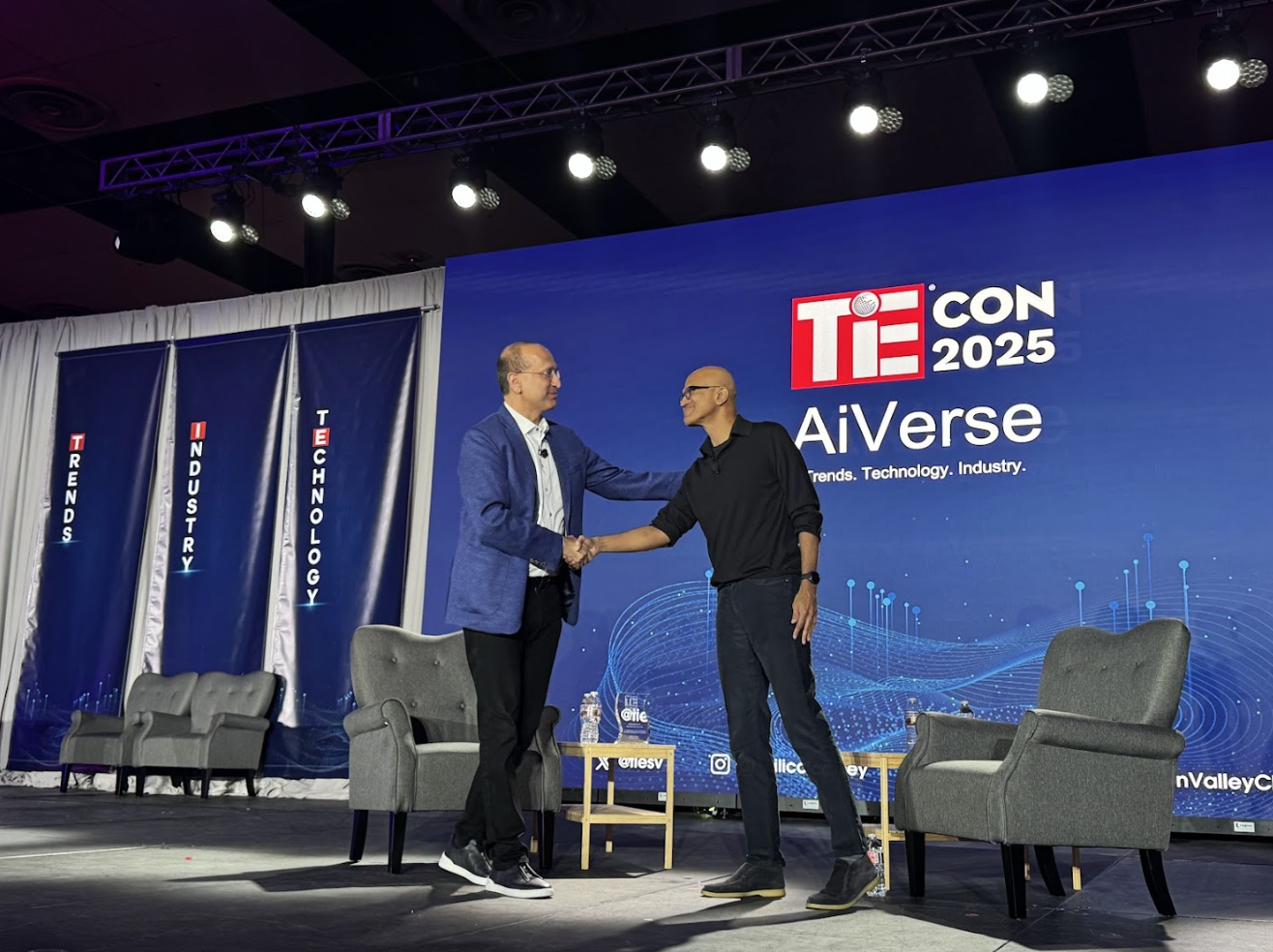 Lifetime Achievement Award for Satya Nadella - Mayfield