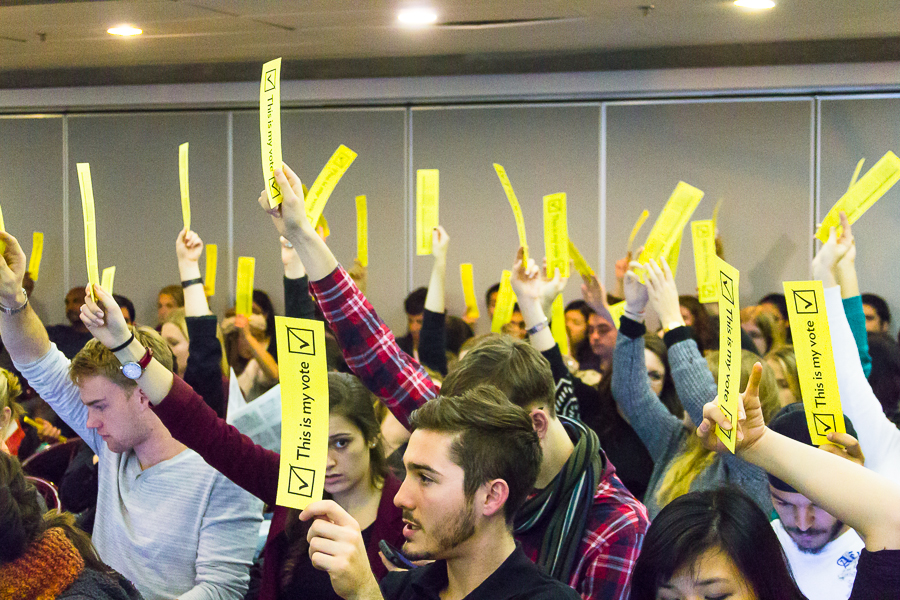 Fall 2014 SSMU General Assembly - The McGill Daily