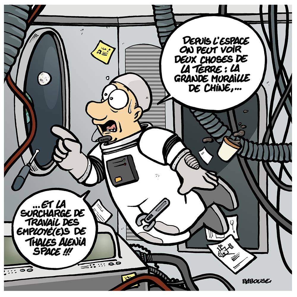 Thales Alenia Space : la justice gèle le plan de suppression de postes Themis Media-Options Mr.