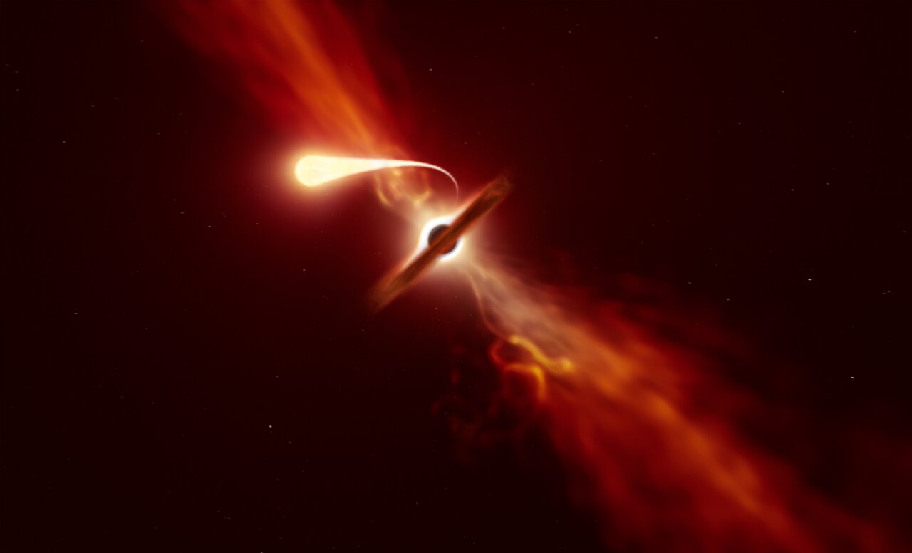 Spaghetti di stella per il buco nero – MEDIA INAF