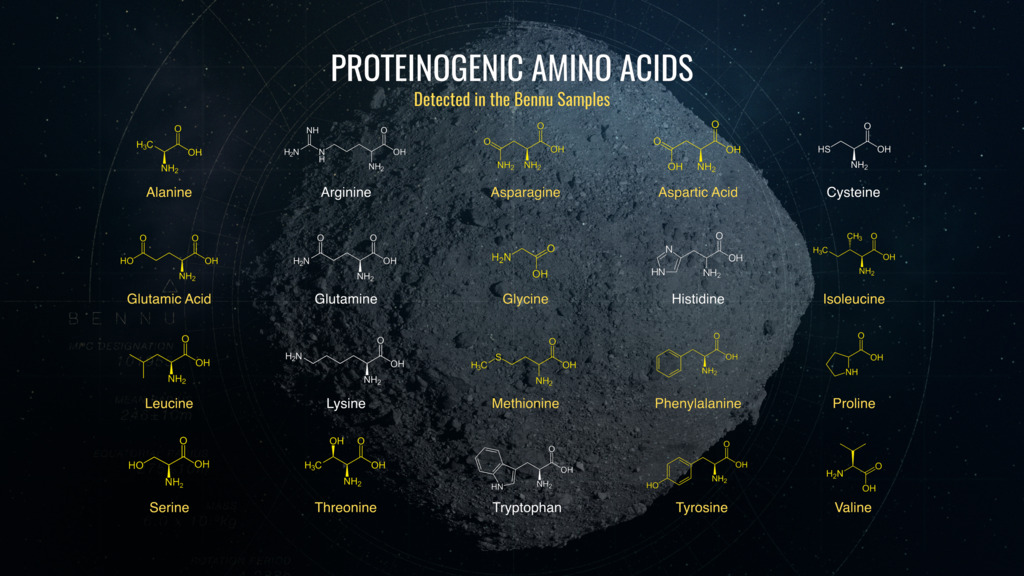 Nei campioni di Bennu gli ingredienti della vita – MEDIA INAF