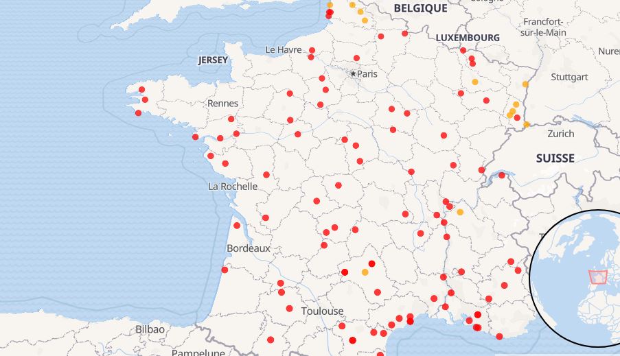 Au moins 108 agences locales de presse quotidienne régionale ont fermé en dix ans