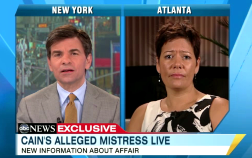 Herman Cain Alleged Mistress Ginger White | GMA | Interview