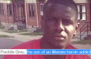 CNN Describes Freddie Gray as ‘Son of an Illiterate Heroin Addict,’ Twitter Goes Nuts