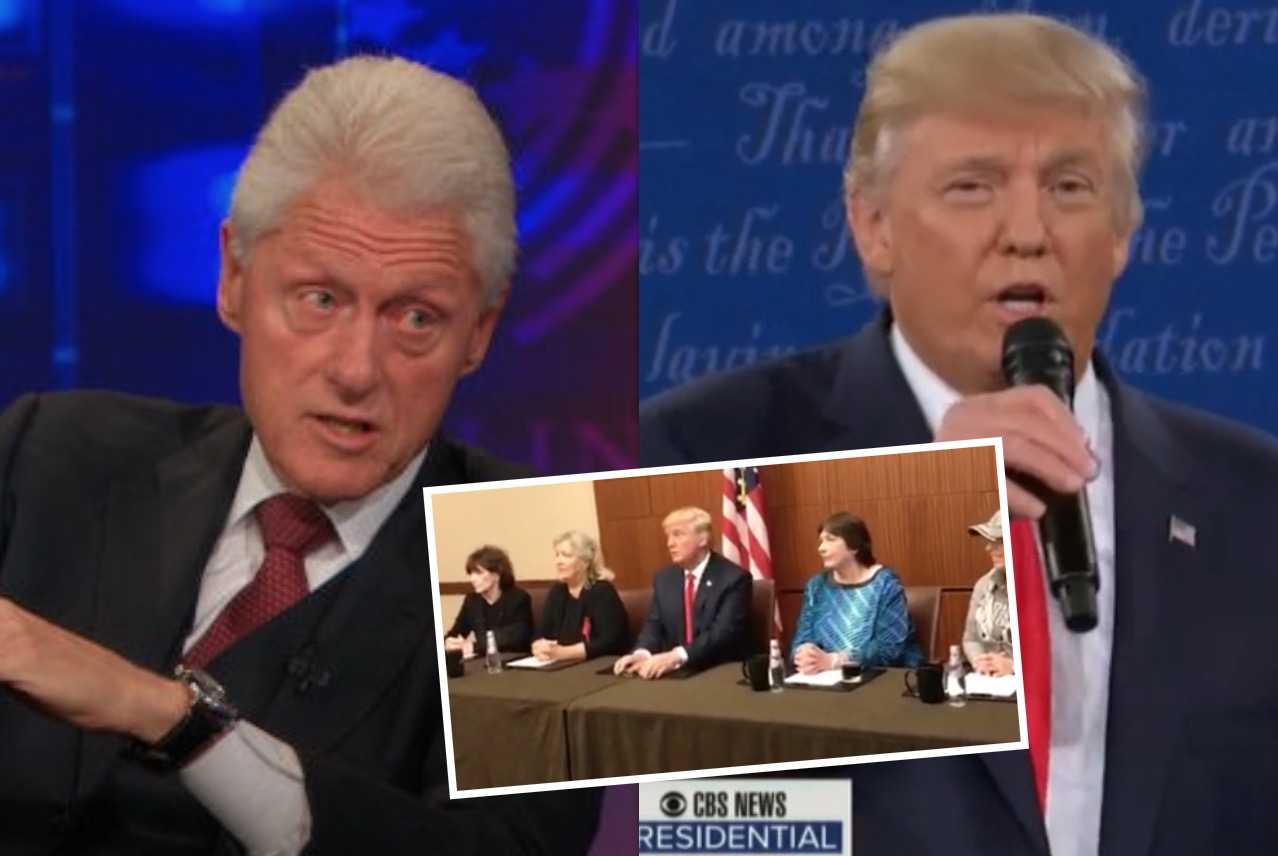 Report: Debate Officials Stopped Bill Clinton’s Accusers From Sitting in Trump Family Box Last Minute