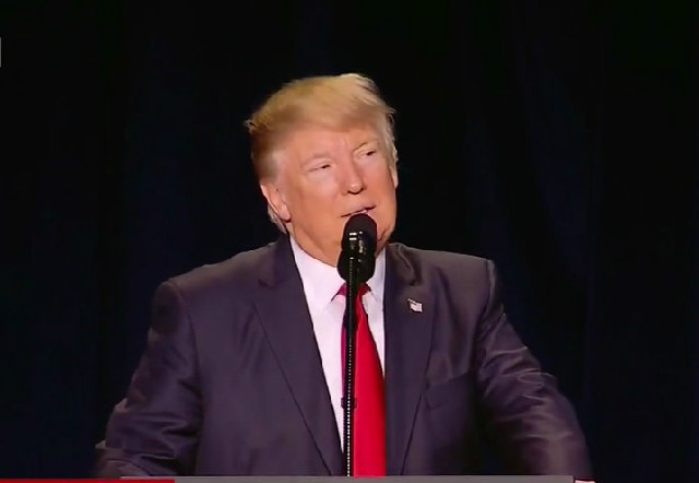 Trump Uses National Prayer Breakfast to 'Pray for Arnold' Over 'Total Disaster' Apprentice Ratings