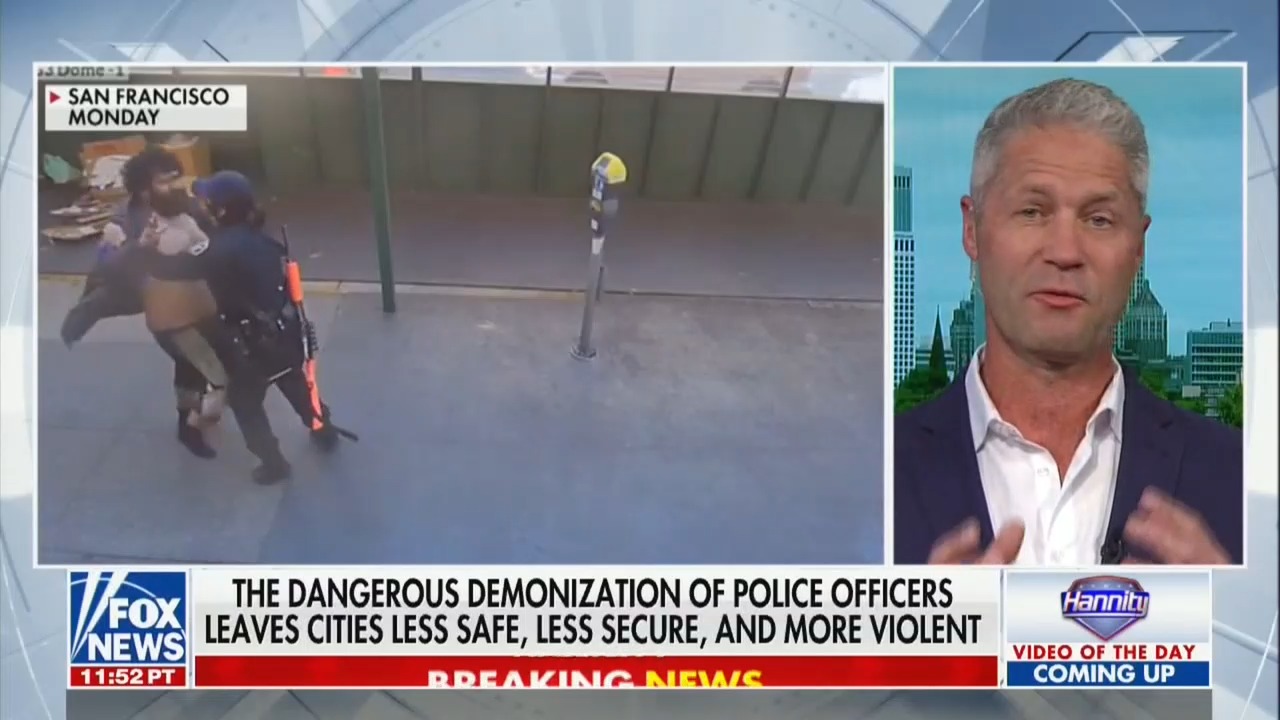 Sean Larkin Tells Sean Hannity Police Officers Are 'Leaving in Droves'