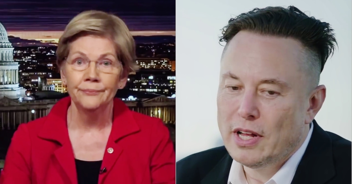 Elizabeth Warren Praises Elon Musk Big Beautiful Bill Anger