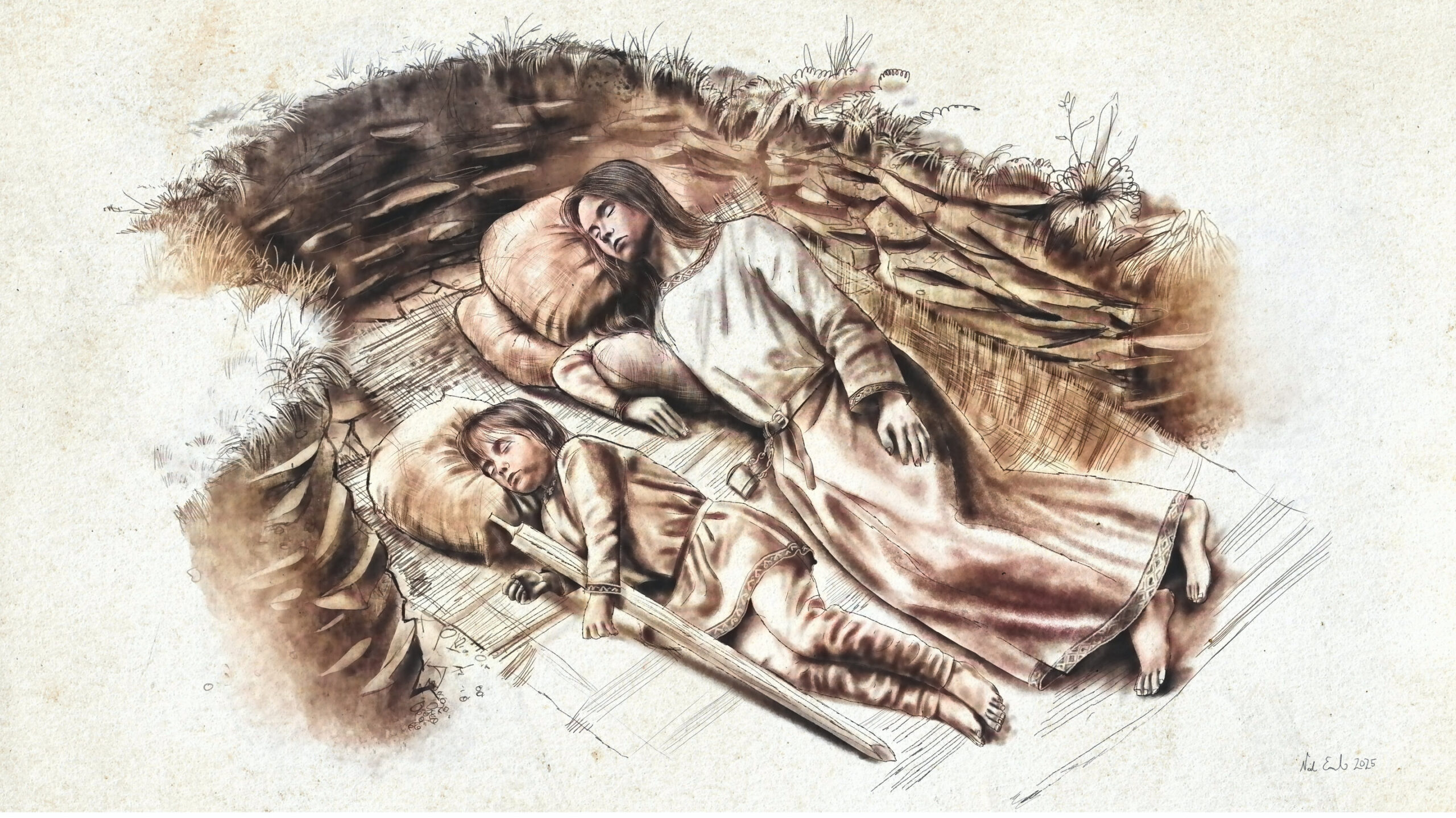 Medieval Grave in England Reveals Brother and Sister Buried Together - Medievalists.net