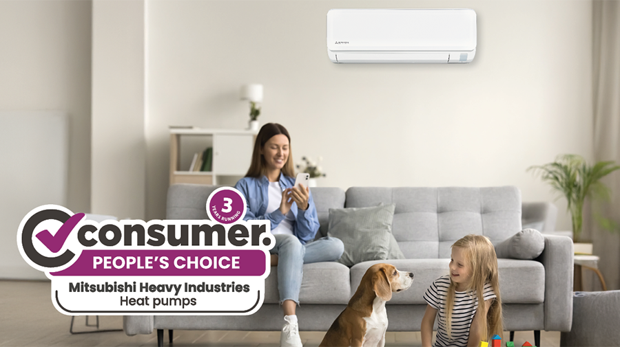 MHI Heat Pumps NZ Wins People’s Choice Award for Third Year Running - Mitsubishi Heavy Industries Heat Pumps New Zealand