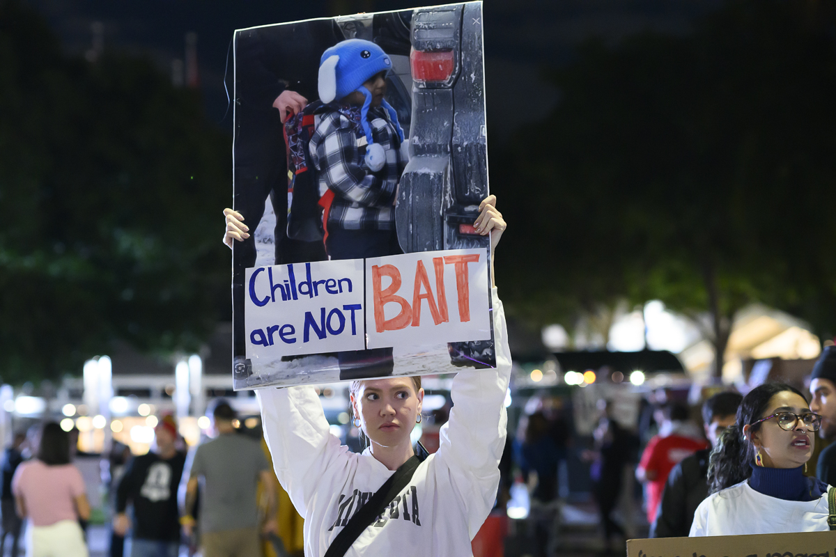 Photos: Protesters Demand "ICE Out" in Miami