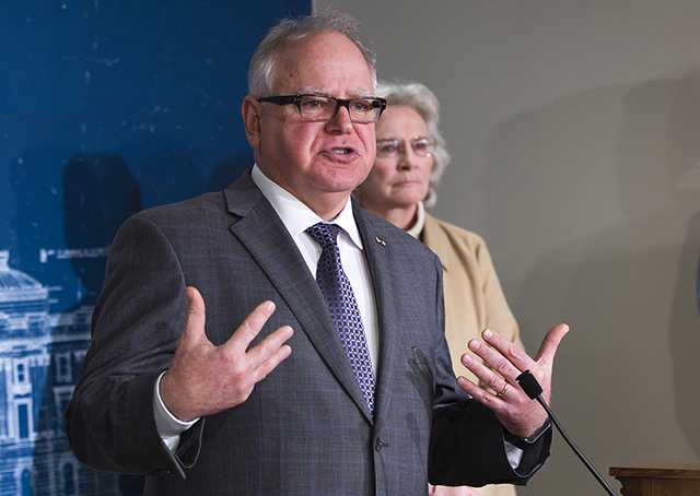 Walz declares state of emergency for Minnesota, urges canceling or postponing all large events - MinnPost