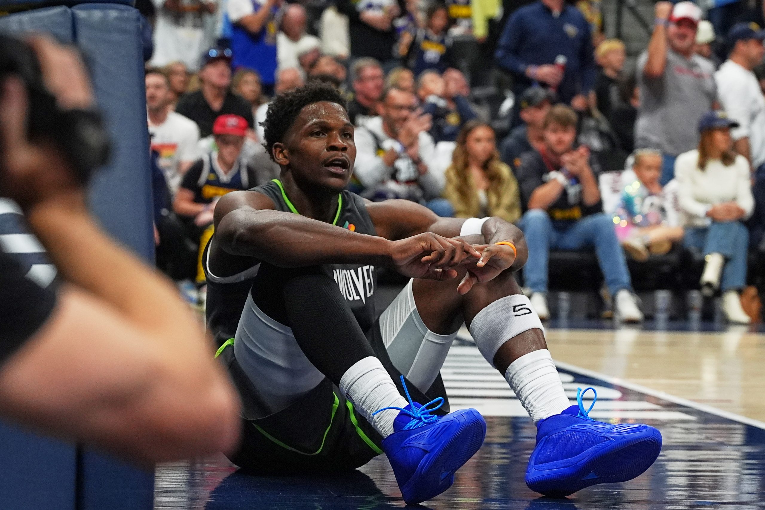 Blame self-inflicted wounds, not injuries, for Wolves’ Game 1 loss to Nuggets