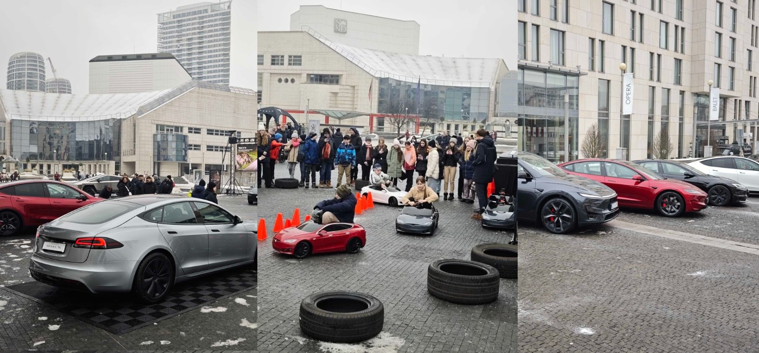 Tesla prichádza na Slovensko. Pred Euroveou prebieha špeciálna akcia, onedlho otvorí aj showroom