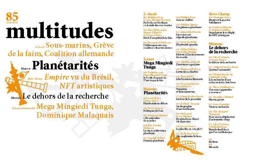 Inconscient technologique et connaissances positionnelles - multitudes