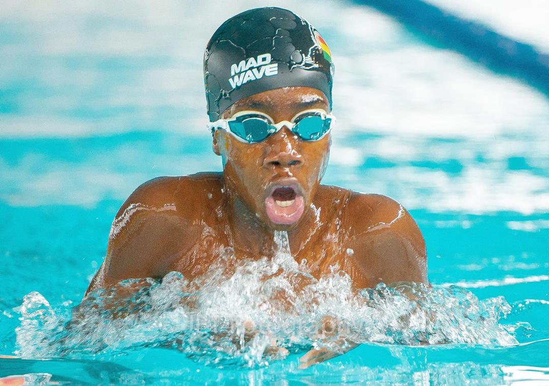 Ghanaian Swimming prodigy Yamin Amankwah Boamah sets 10 new PBs - MyJoyOnline
