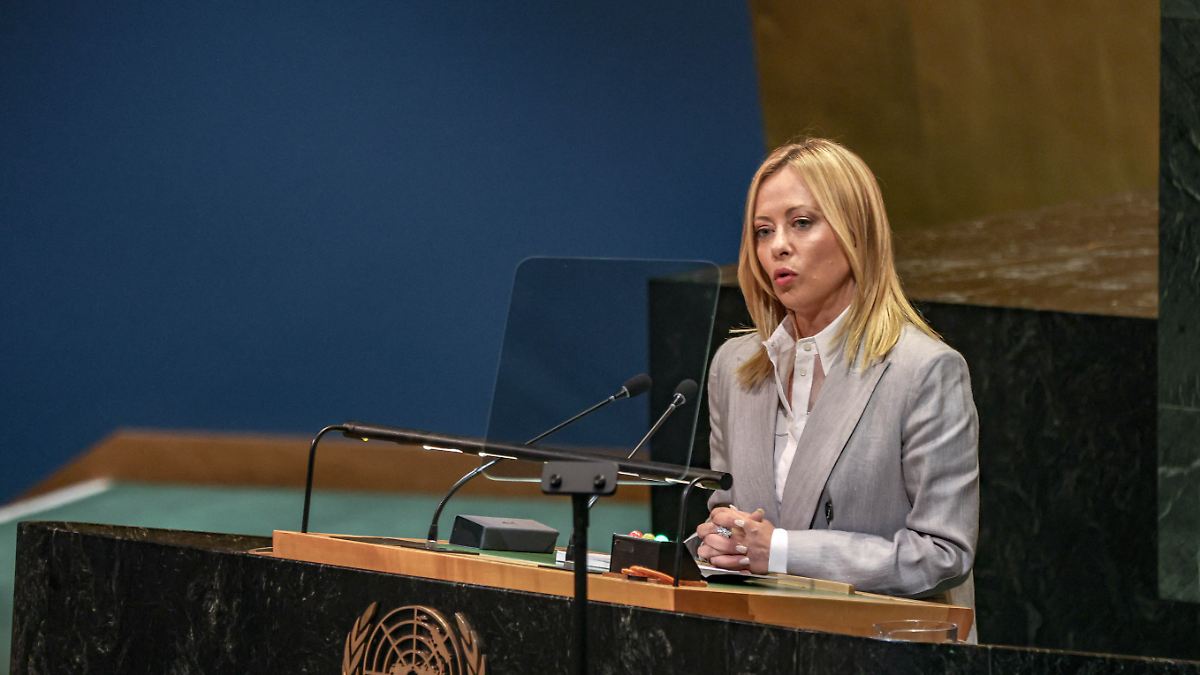 Israel-Politik spaltet Regierung: Giorgia Meloni steckt in der Palästina-Klemme - ntv.de