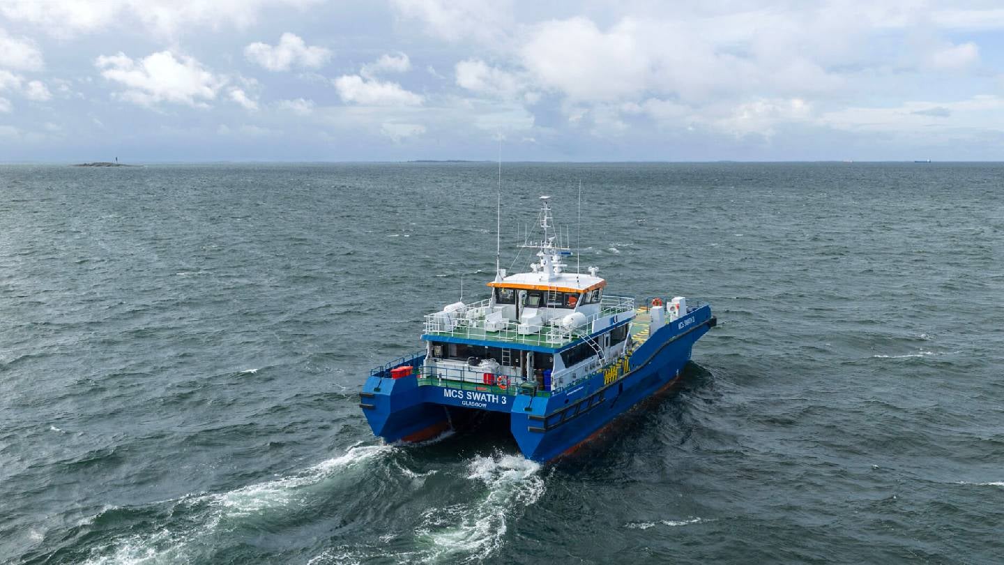 Työvene to build SWATH-based transfer vessel for German Navy