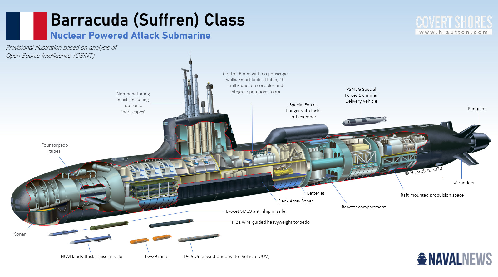 France's Submarine Game Changer: The New Suffren-class - Naval News