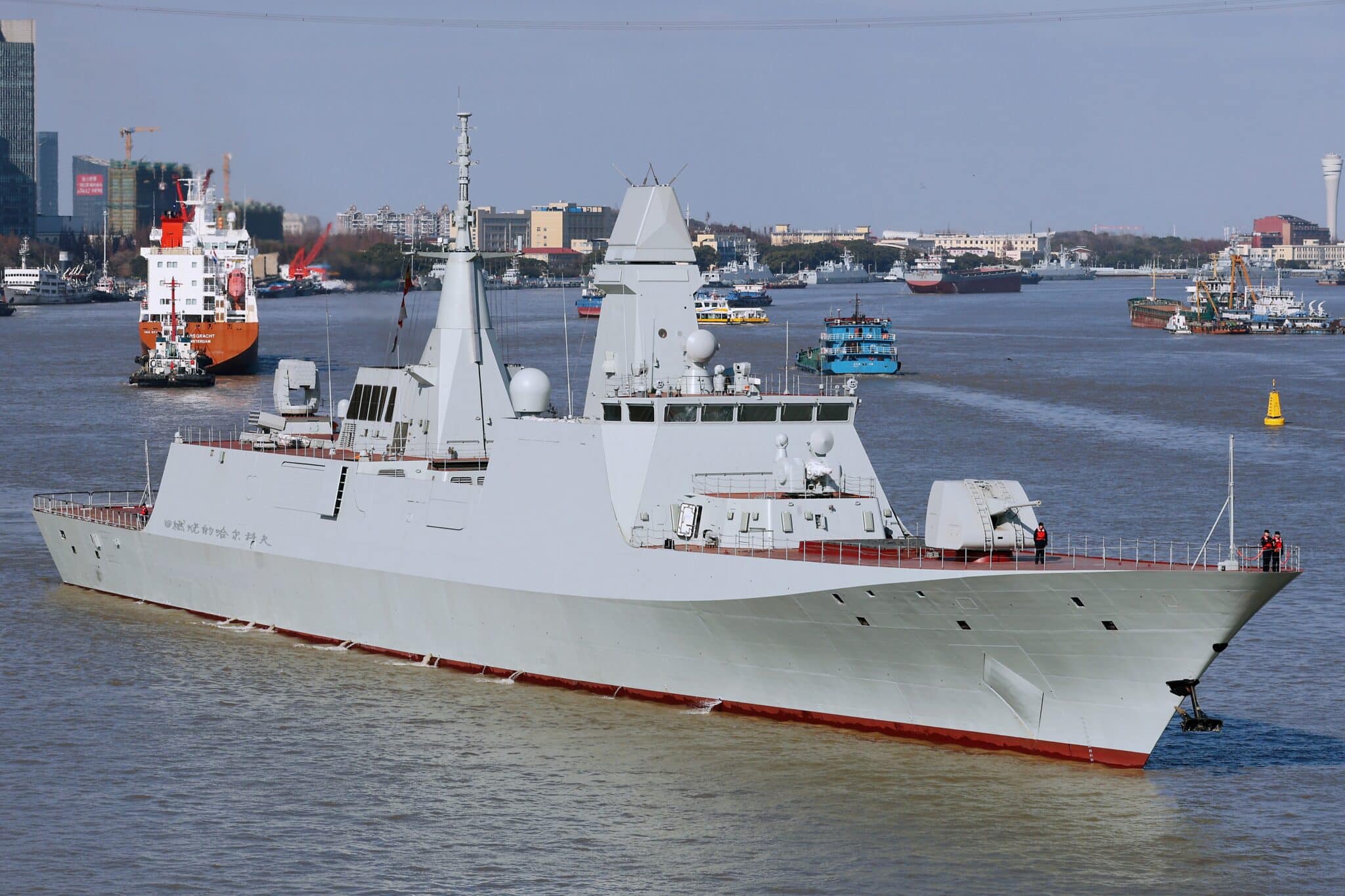 Chinese Navy Next Generation Frigate Starts Builder Trials - Naval News
