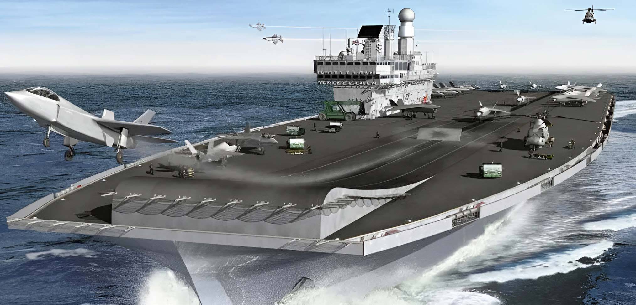 Development of the Queen Elizabeth class aircraft carrier – a design history - Navy Lookout
