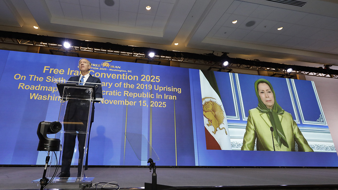 Secretary Mike Pompeo at the Free Iran Convention: The Inevitable Fall of the Regime | National Council of Resistance of Iran - US Representative Office