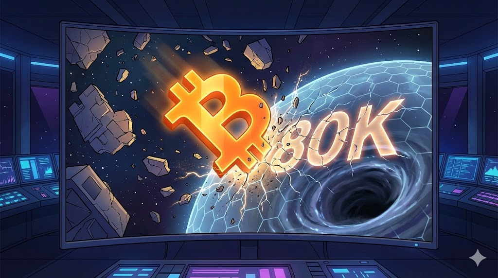 Bitcoin Price 10% Tumble Sparks Fears Of $80K Give-Way