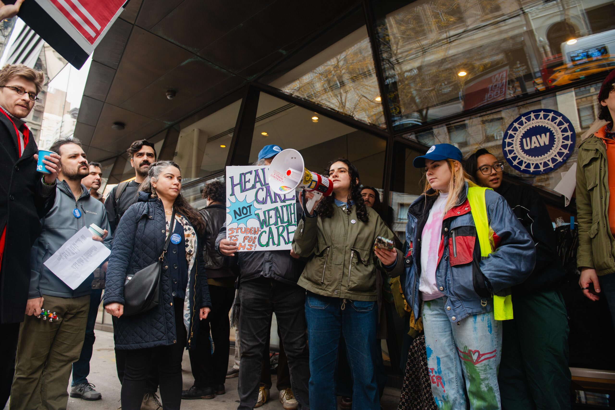 New School community protests university restructuring - The New School Free Press