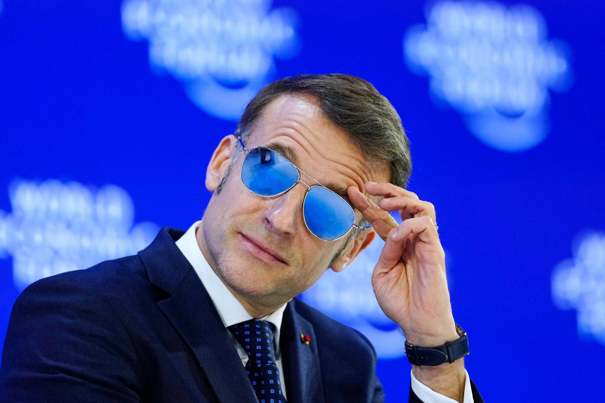 Macron to Trump from Davos: Europe Won’t Bow to Bullies - NewsLooks