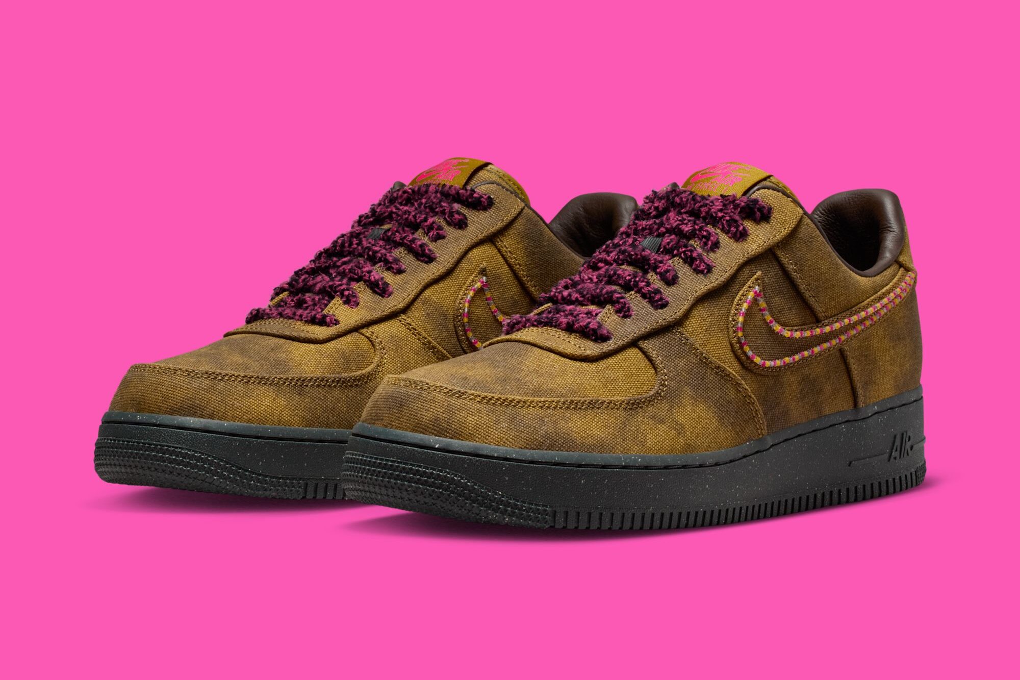 Nike Air Force 1 Low "Bouclé Desert Moss" | Nice Kicks