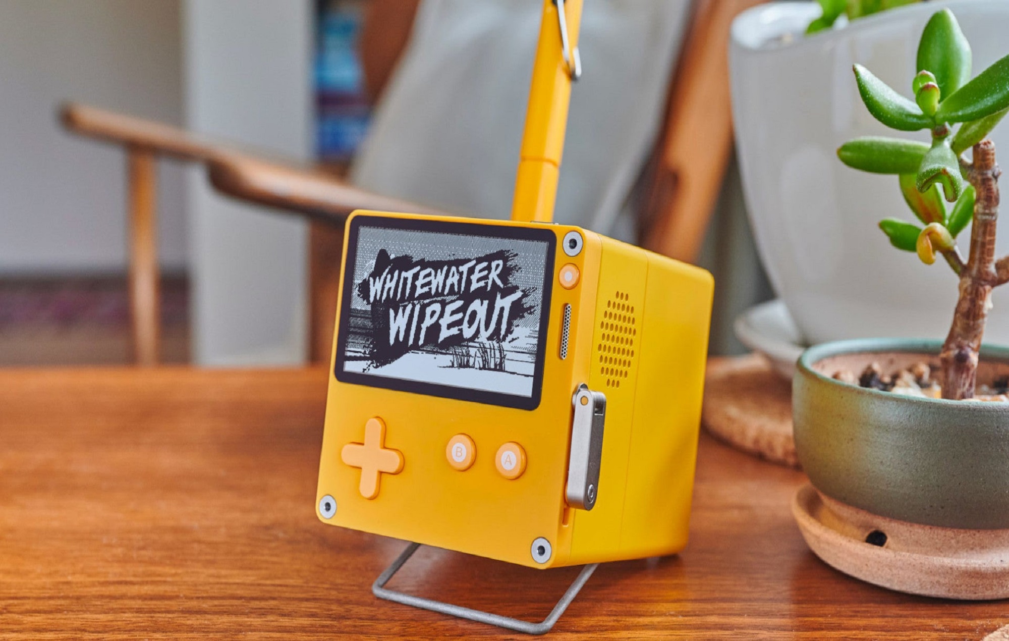 The Playdate not only has a crank but now its own speaker system
