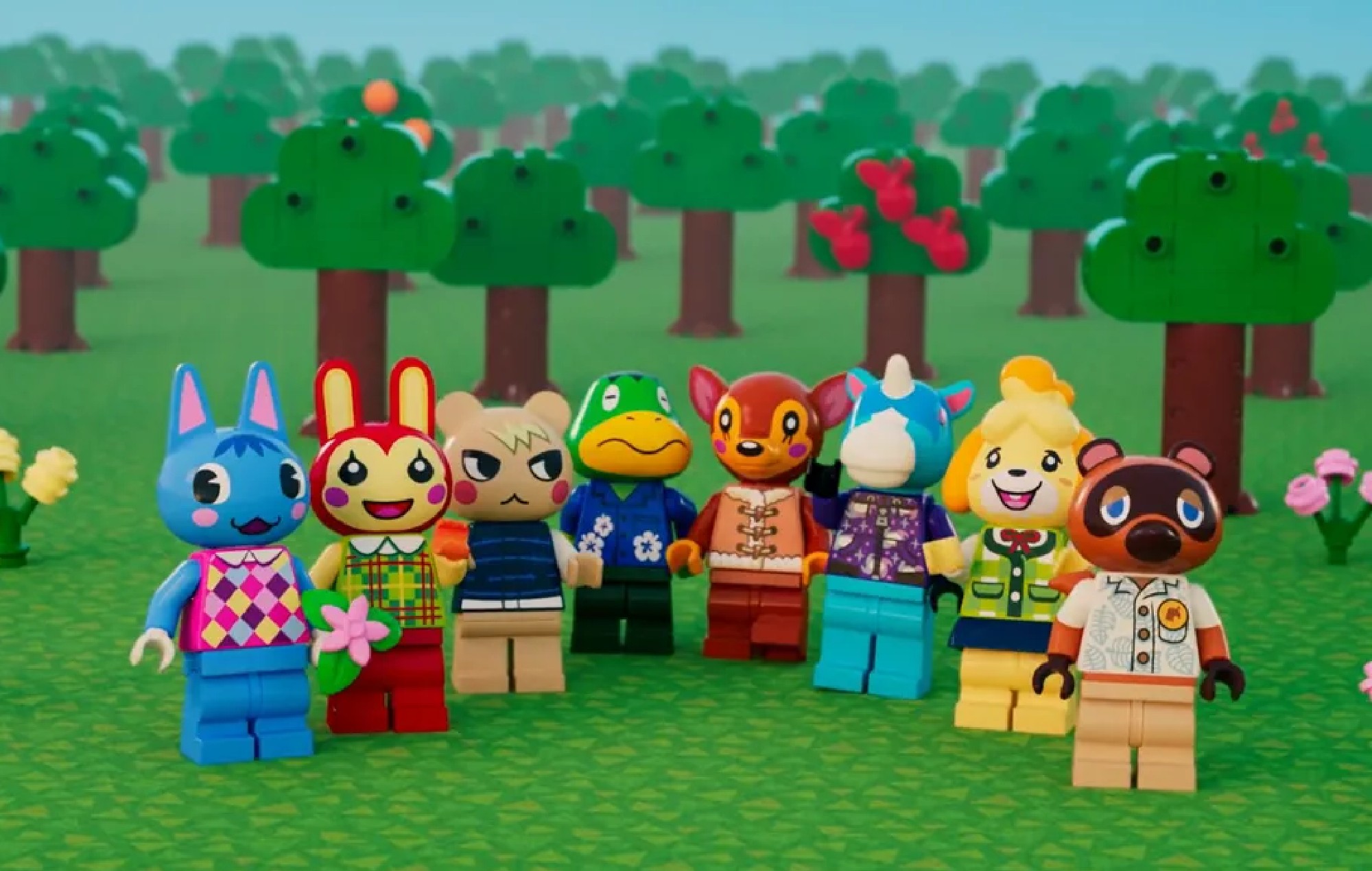 Here's our first look at Lego 'Animal Crossing' with Isabelle and Tom Nook