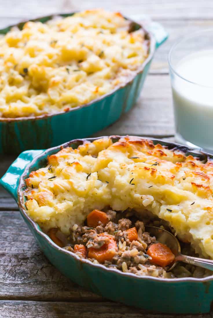 Easy Gluten Free Shepherd's Pie! (whole30 option)