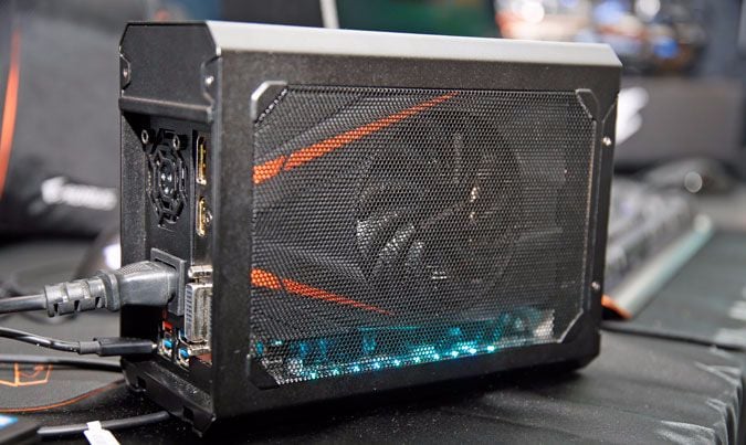 Aorus Gaming Box: - Notebookcheck-ru.com