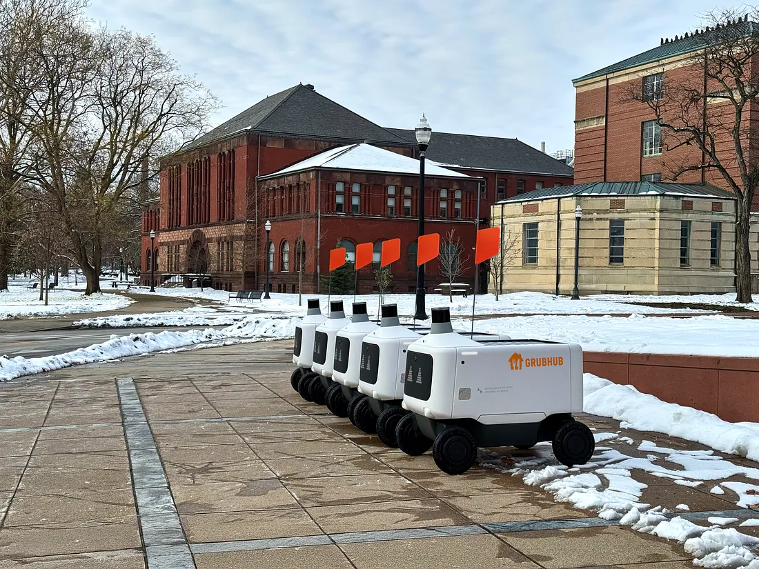 Amerikaanse universiteiten krijgen robotbezorging - Notebookcheck.nl Nieuws
