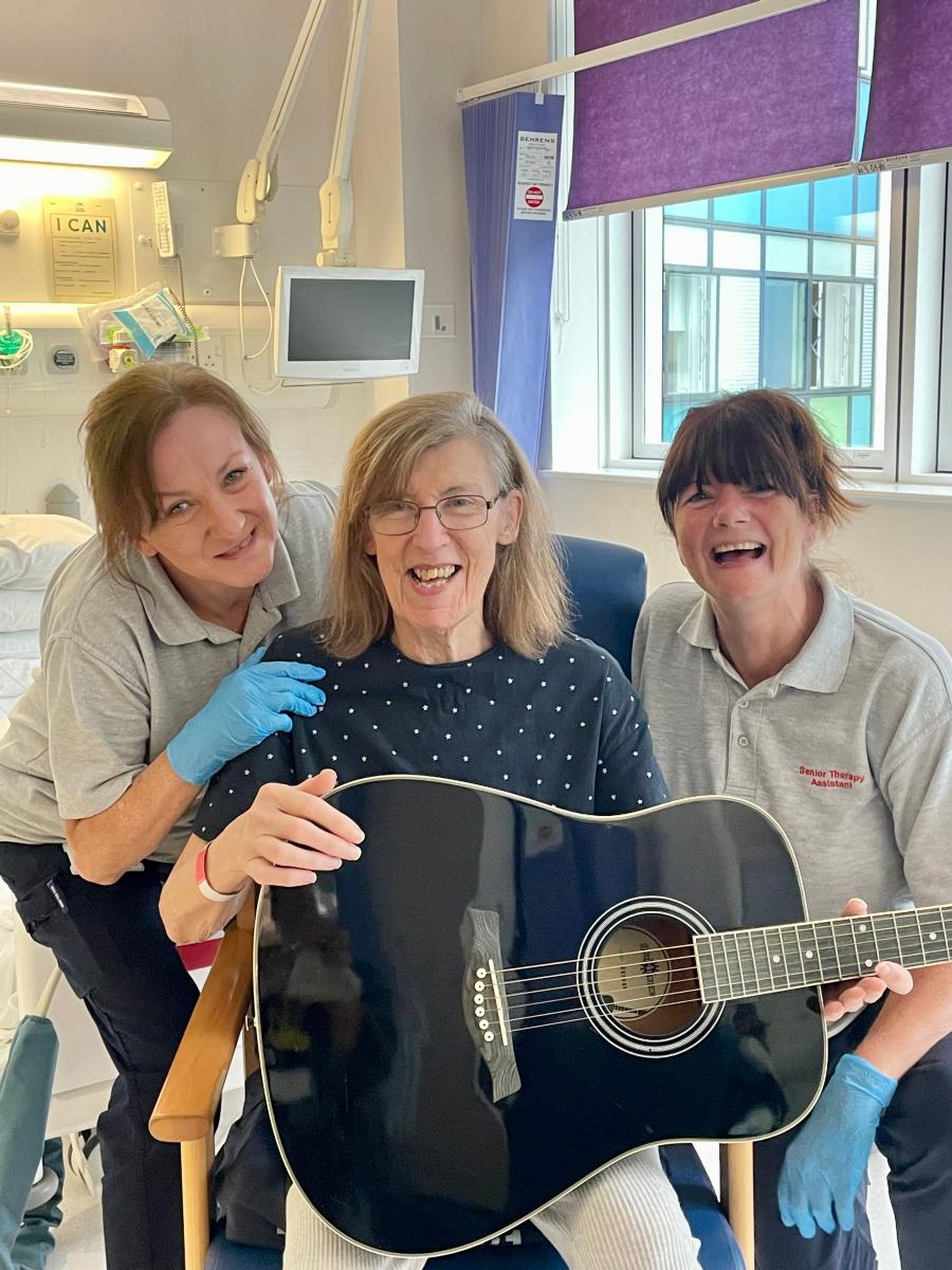 Music aids recovery of stroke patient who was close to death | Our News | NW Anglia Website