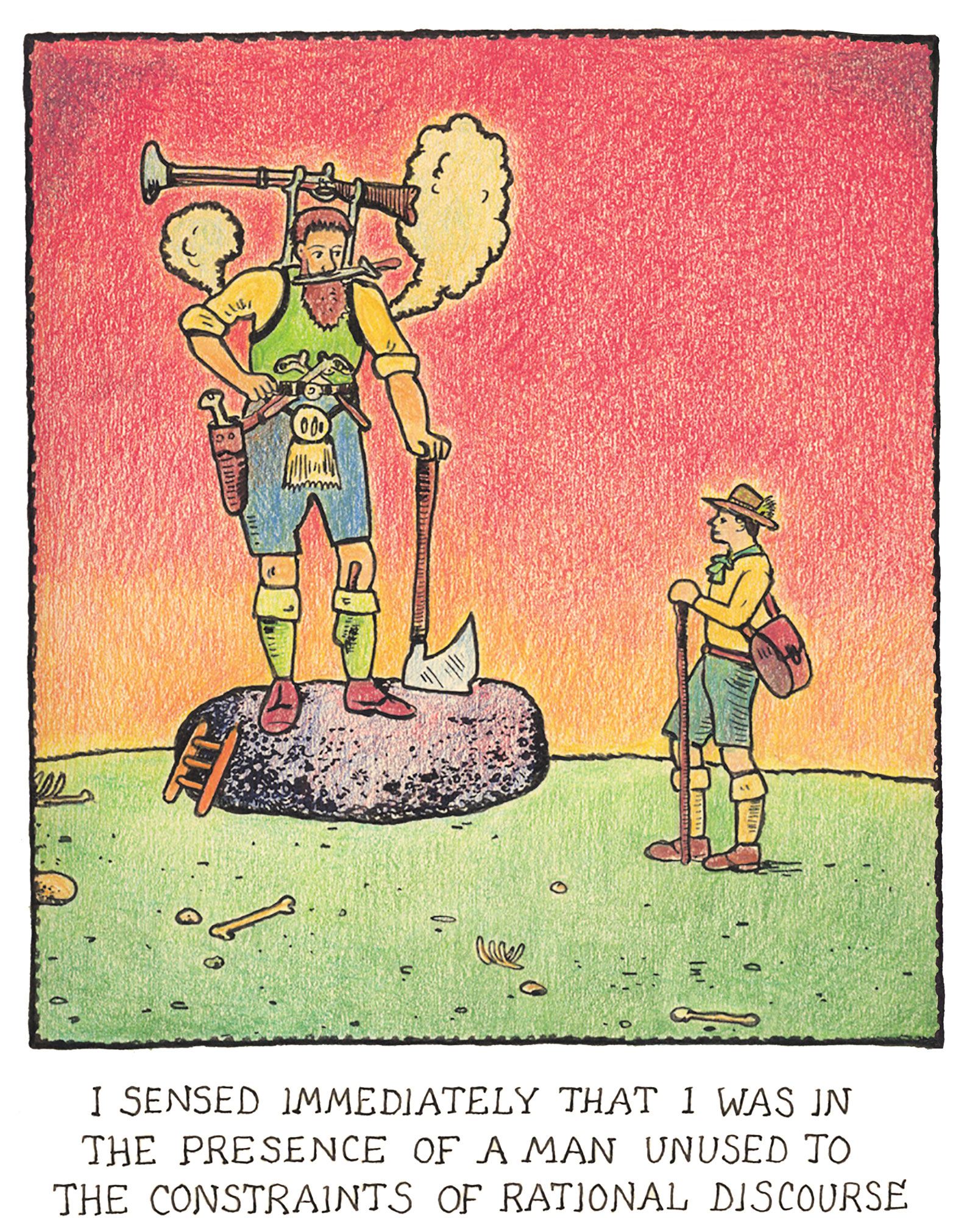 At Home with the Irrational | Glen Baxter | The New York Review of Books
