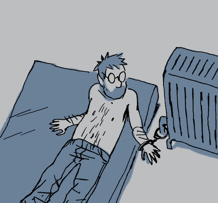 A Man Alone in a Comic Book | Hillary Chute | The New York Review of Books