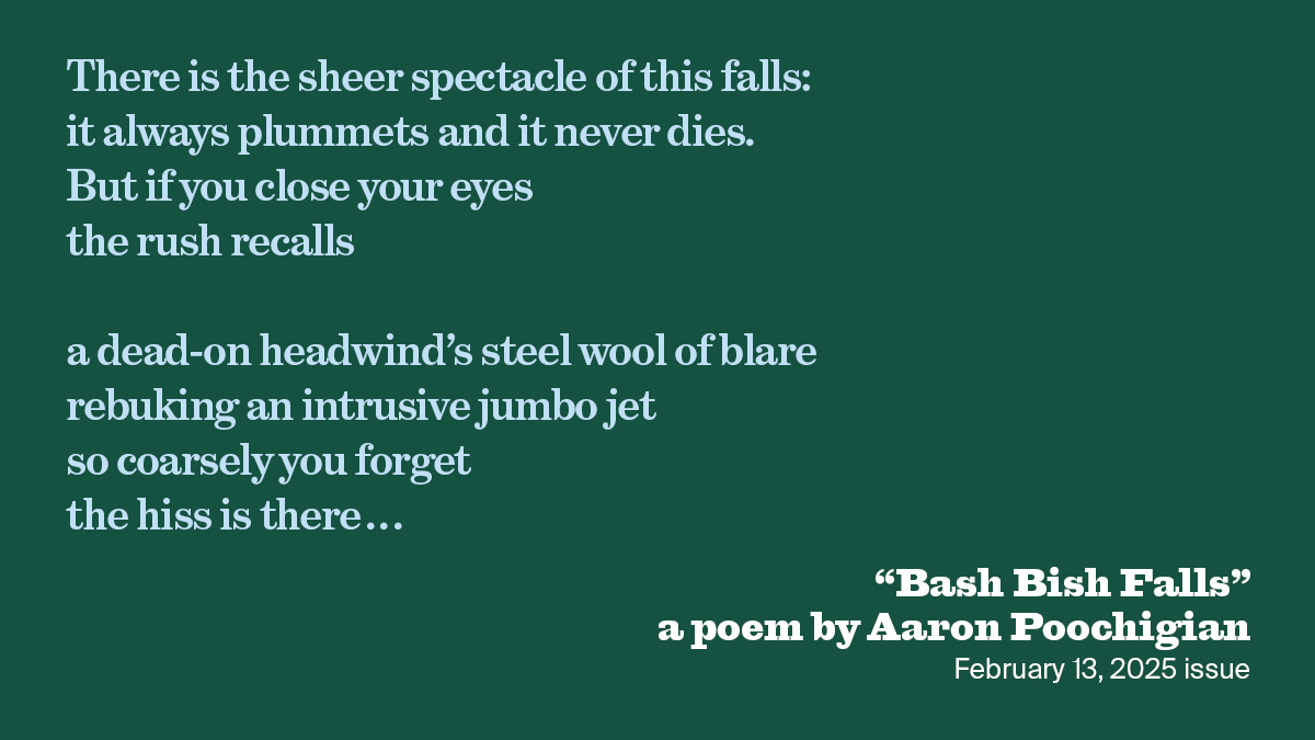 Bash Bish Falls | Aaron Poochigian | The New York Review of Books