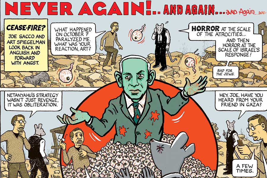 Never Again and Again | Joe Sacco and Art Spiegelman | The New York Review of Books