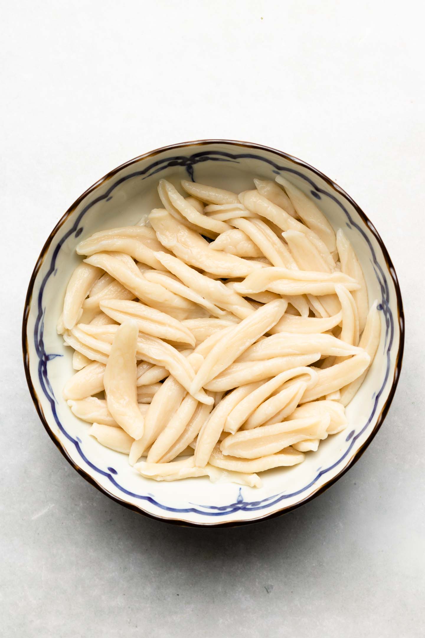 Scissor Cut Noodles - Okonomi Kitchen