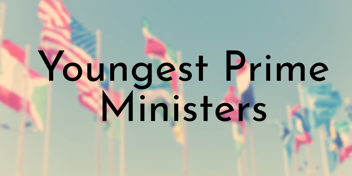 8 of the Youngest Prime Ministers Around the World - Oldest.org