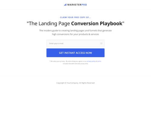 Opt-in Landing Page Templates - OptimizePress