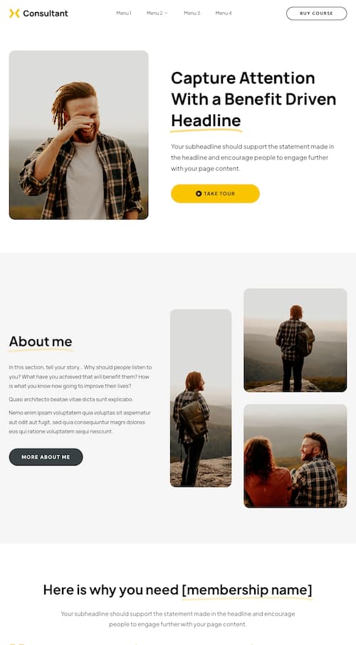 Landing Page Templates from OptimizePress