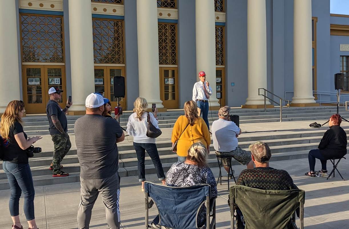 Chris Mathys holds town hall in campaign against Valadao - Valley Voice